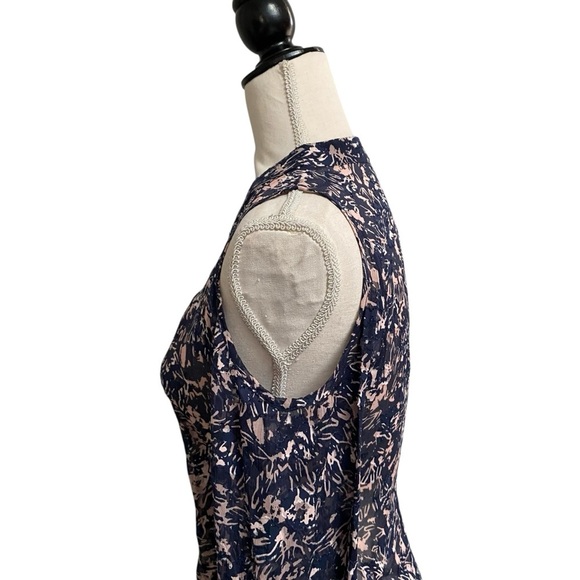 Derek Lam 10 Crosby Floral Silk Cotton Cold Shoulder Blouse Size 2 - Picture 6 of 13